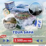 Tour Sapa 3N2Đ | Bản Cát Cát – Phan Xi Păng – Núi Hàm Rồng