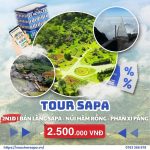 Tour Sapa 2N1Đ | Bản làng Sapa – Núi Hàm Rồng/Phan Xi Păng