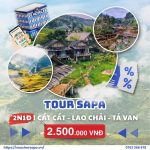 Tour Sapa 2N1Đ | Cát Cát – Lao Chải – Tả Van