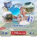 Tour 2N2Đ | Cát Cát – Fansipan – Moana – Hàm Rồng