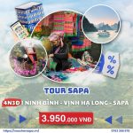 Tour Sapa 4N3Đ | Ninh Bình – Vịnh Hạ Long – Sapa