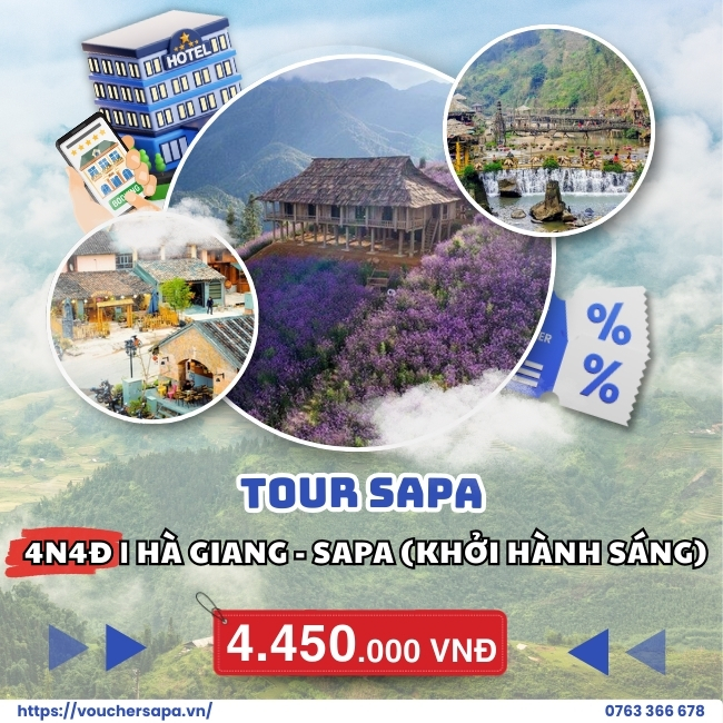 Tour Sapa 4N4Đ | Hà Giang - Sapa